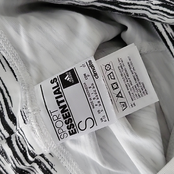 Adidas Zebra Print Leggings - Picture 6 of 6